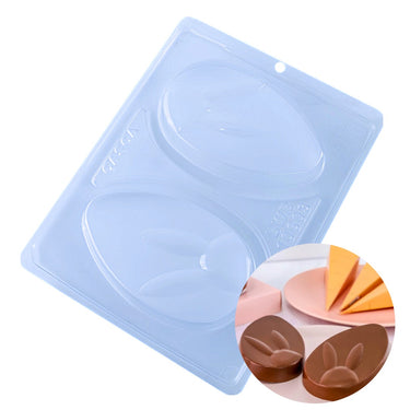 Molde de Chocolate 3-Partes Formato de Barra de Ovo de Páscoa (BWB)